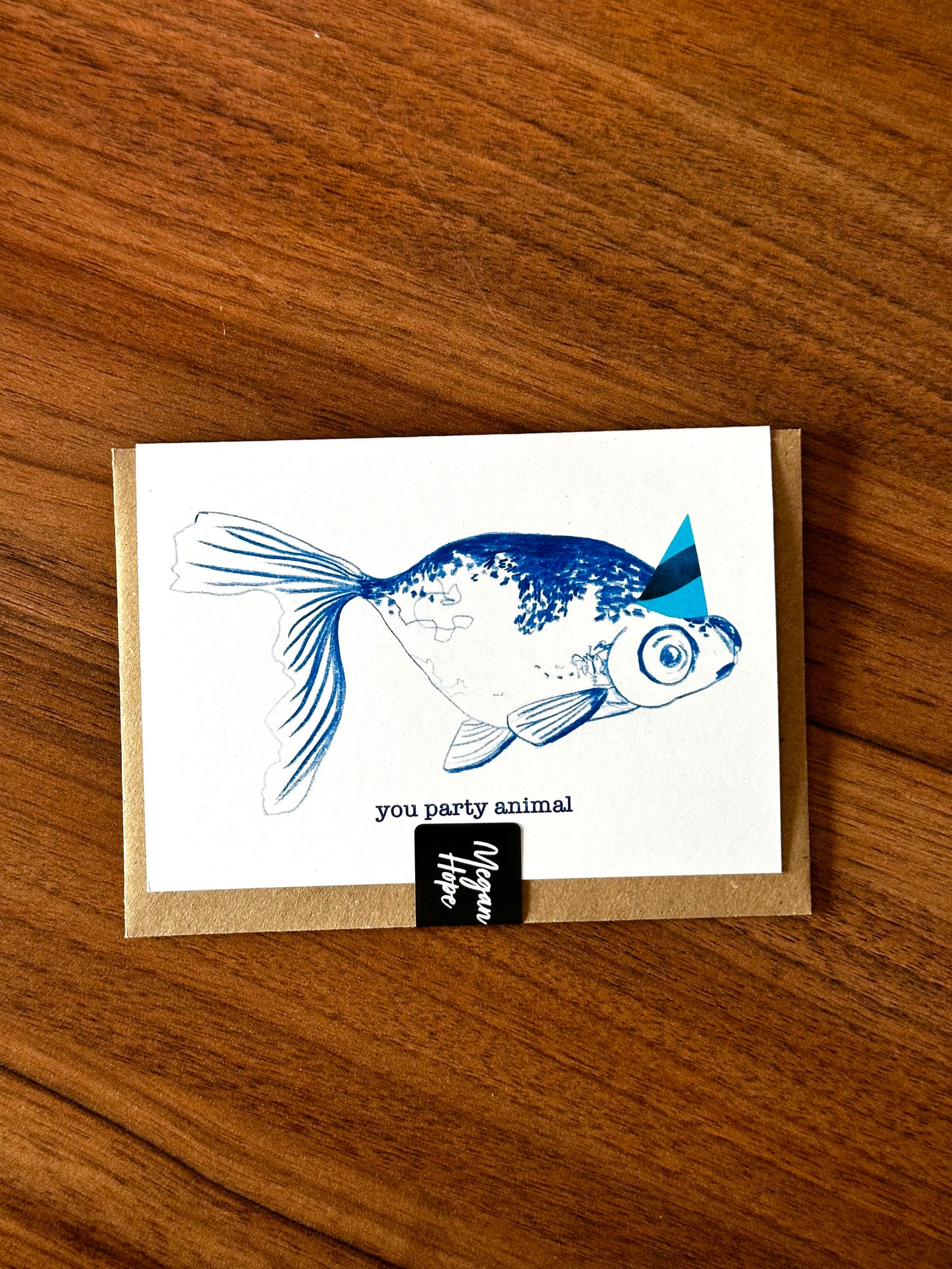 You Party Animal Lino Card