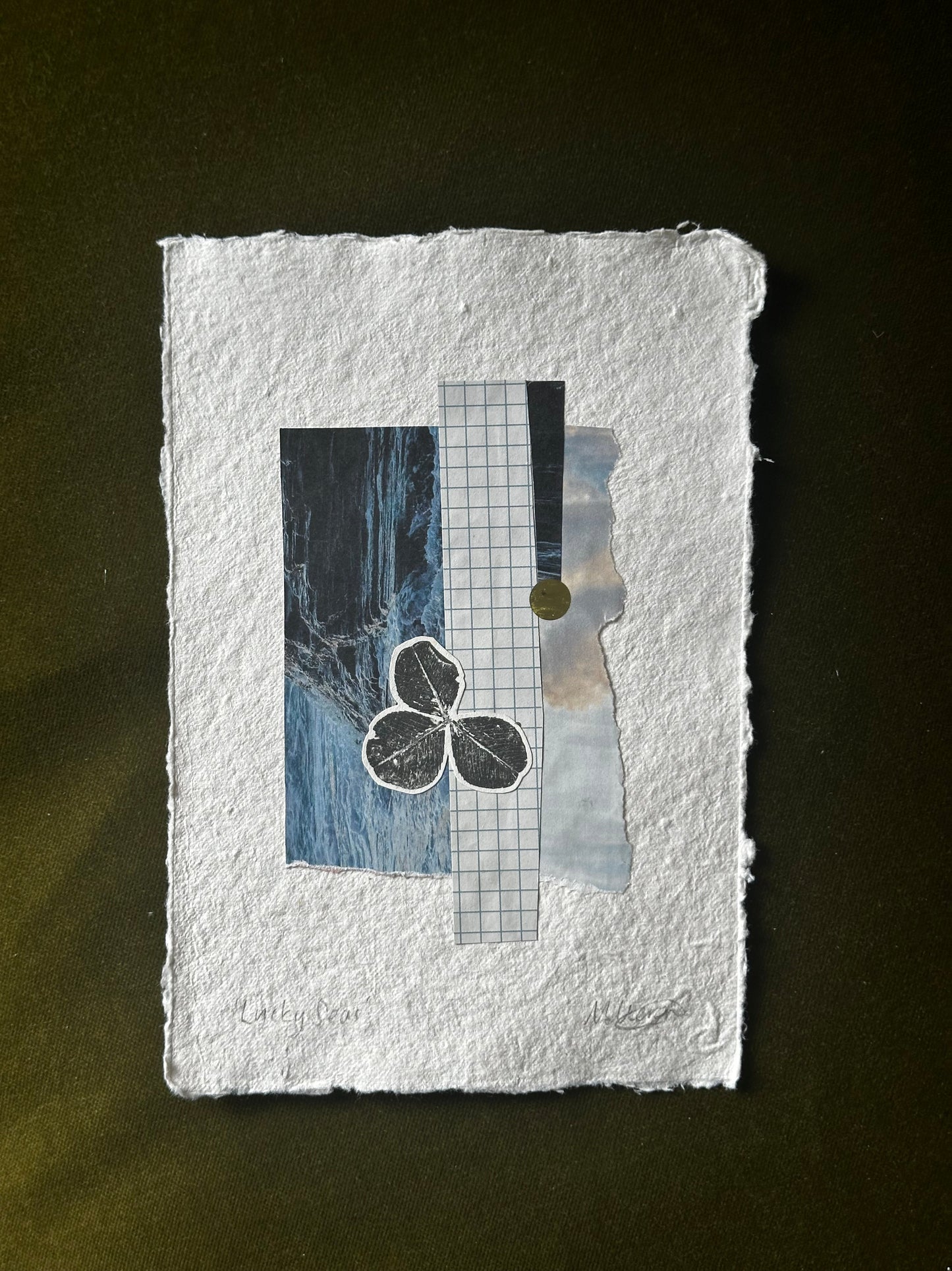 Lucky Seas - Limited Edition Mixed Media Art