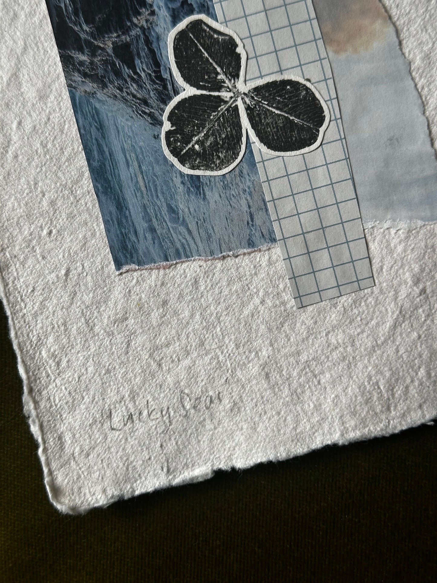 Lucky Seas - Limited Edition Mixed Media Art