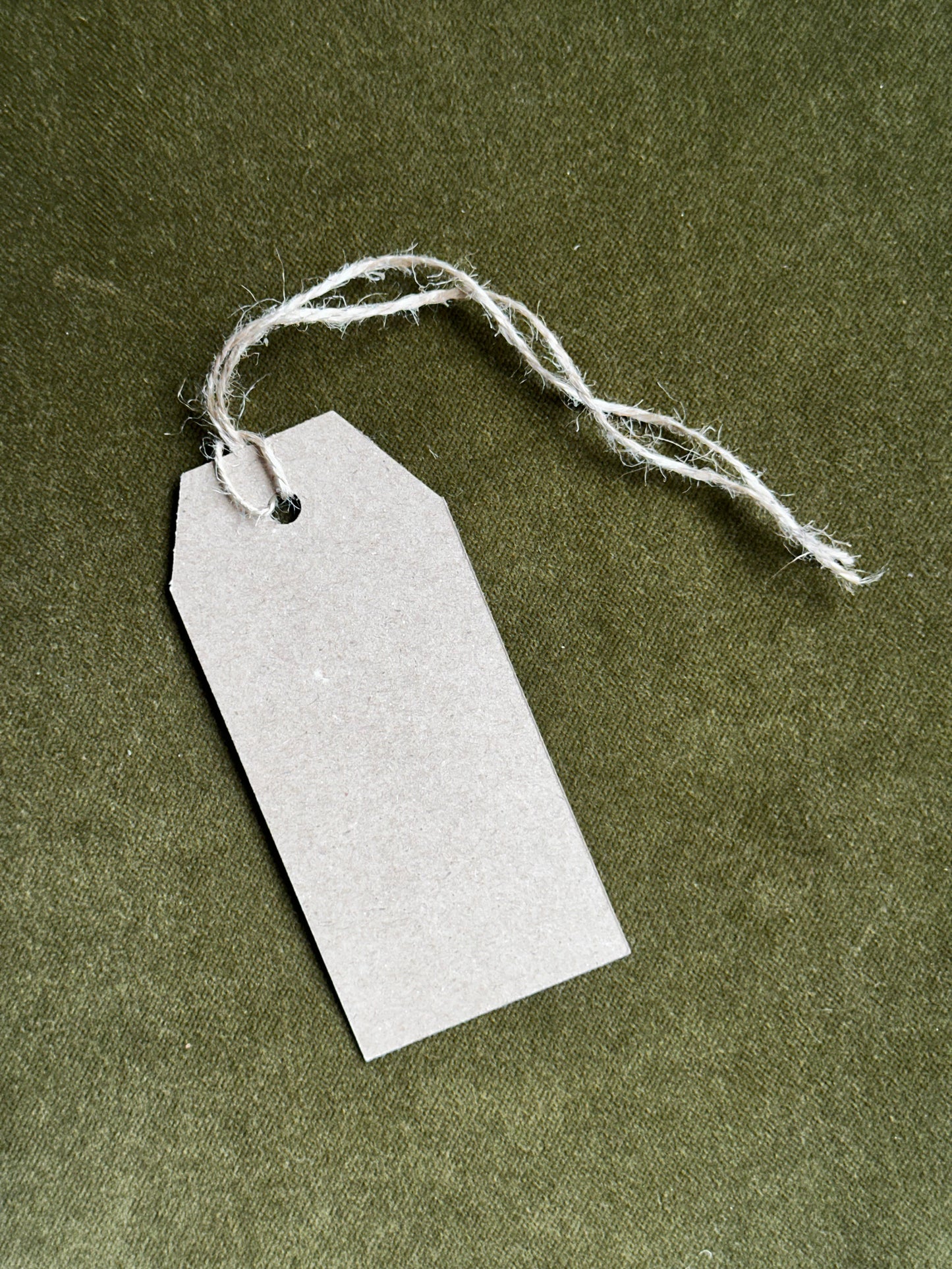 Snowflake Lino Printed Gift Tag
